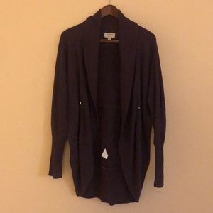 Wilfred Purple Aritzia Cardigan